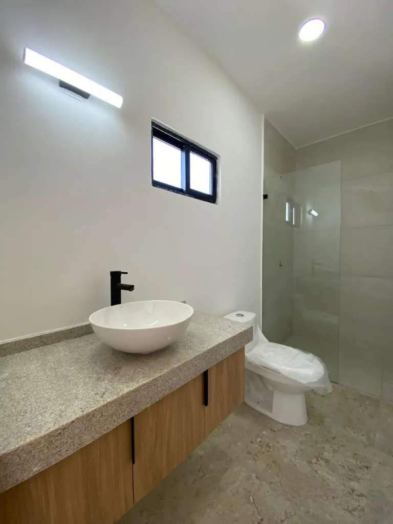 Baño de la Casa Prados en Real Campestre, Villahermosa