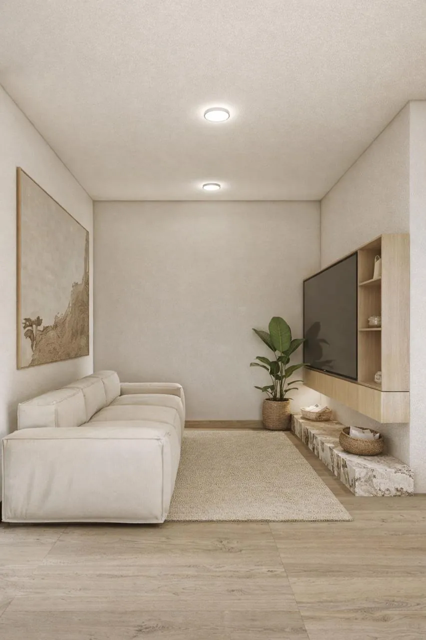 Family room de la Casa Roar en Real Campestre, Villahermosa (imagen ilustrativa)